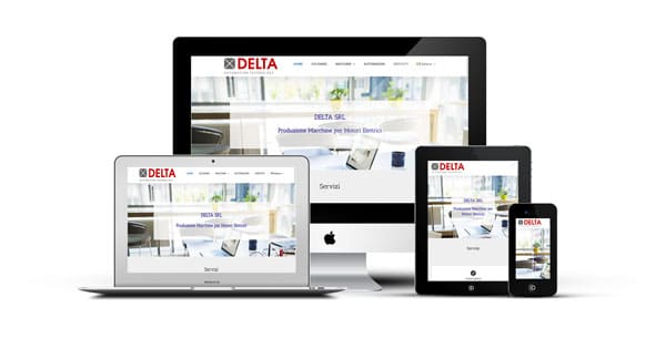 Realizzazione sito Delta srl